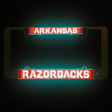 Load image into Gallery viewer, Arkansas-Razorbacks-LumiSign-Main-Night-Swatch
