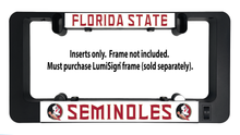 Load image into Gallery viewer, FLORIDA STATE SEMINOLES Inserts for LumiSign (Frame Not Included)
