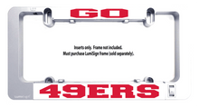 Load image into Gallery viewer, Go-49ers-Lumisign-license-plate-frame-main-picture