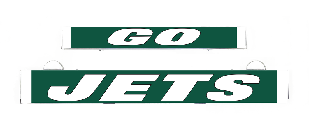 GO JETS  Inserts for LumiSign (Frame Not Included)