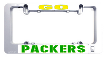 Load image into Gallery viewer, Go-Packers-2-LumiSign-License-plate-frame-main-Day