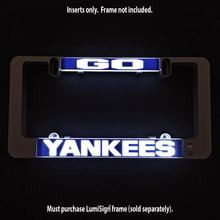 Load image into Gallery viewer, GO YANKEES Inserts for LumiSign (Frame Not Included)