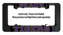 Load image into Gallery viewer, LSU TIGERS Inserts for LumiSign (Frame Not Included)