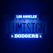Load image into Gallery viewer, LOS ANGELES DODGERS Inserts for LumiSign (Frame Not Included)