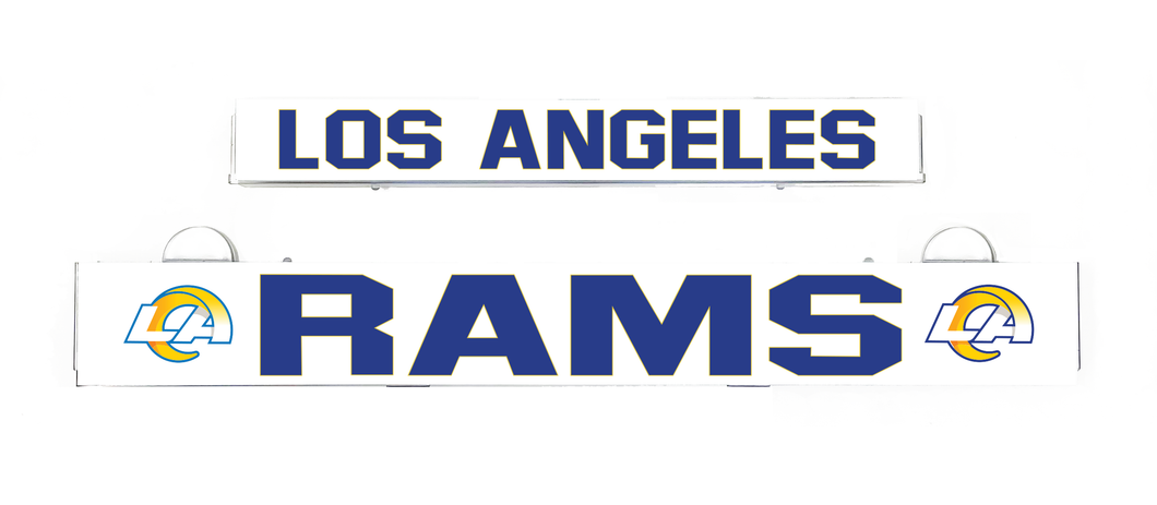 LOS ANGELES RAMS Inserts for LumiSign (Frame Not Included)