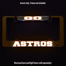 Load image into Gallery viewer, LumiSign-Go-Astros-Main-Night-Swatch