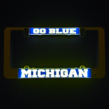 Load image into Gallery viewer, MICHIGAN GO BLUE Inserts for LumiSign (Frame Not Included)