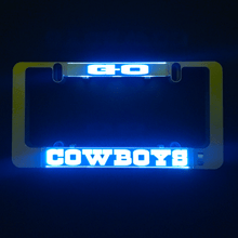 Load image into Gallery viewer, LumiSign-Go-Cowboys-Night-Swatch