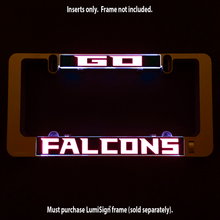 Load image into Gallery viewer, LumiSign-Go-Falcons-Night-Swatch