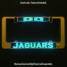 Load image into Gallery viewer, GO JAGUARS Inserts for LumiSign (Frame Not Included)
