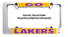 Load image into Gallery viewer, GO LAKERS Inserts for LumiSign (Frame Not Included)
