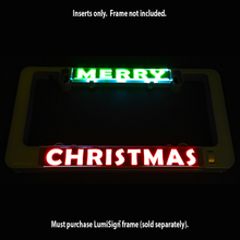Load image into Gallery viewer, MERRY CHRISTMAS Inserts for LumiSign (Frame Not Included)