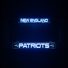 Load image into Gallery viewer, NEW ENGLAND PATRIOTS Inserts + LUMISIGN Frame (Bundle)