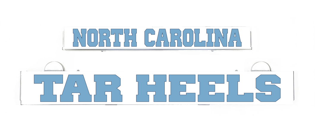 NORTH CAROLINA TAR HEELS Inserts for LumiSign (Frame Not Included)