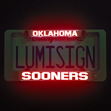 Load image into Gallery viewer, OKLAHOMA SOONERS Inserts for LumiSign (Frame Not Included)