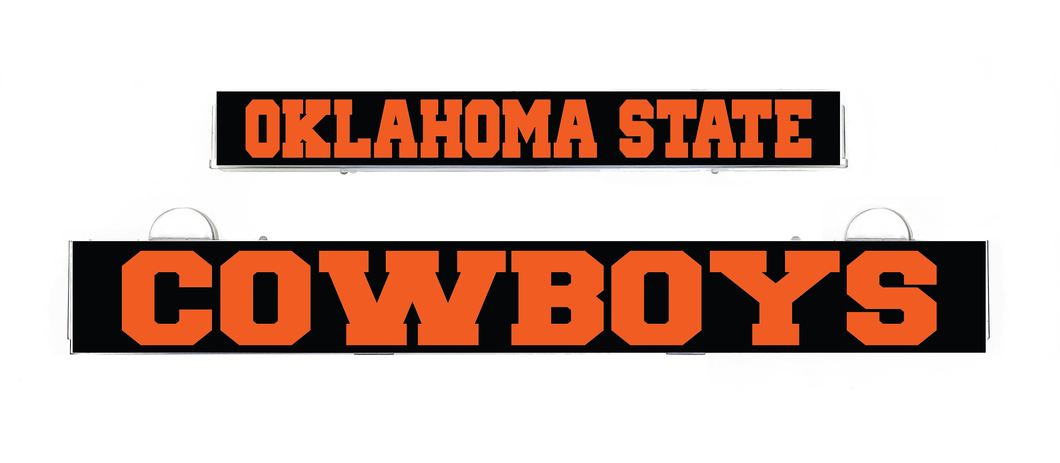 OKLAHOMA STATE COWBOYS Inserts for LumiSign (Frame Not Included)