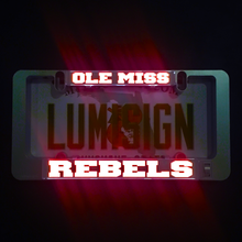 Load image into Gallery viewer, OLE MISS REBELS Inserts for LumiSign (Frame Not Included)
