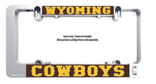 Load image into Gallery viewer, WYOMING COWBOYS Inserts for LumiSign (Frame Not Included)