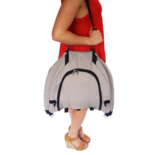 Load image into Gallery viewer, LAPTOP TENT - Portable Sun Shade & Water-Resistant Beach Bag for Outdoor Work | Heat & UV Reflective Fabric | Computer Privacy Hood & Glare Shield | Convertible Tote for Laptop, Towels, Drinks & More