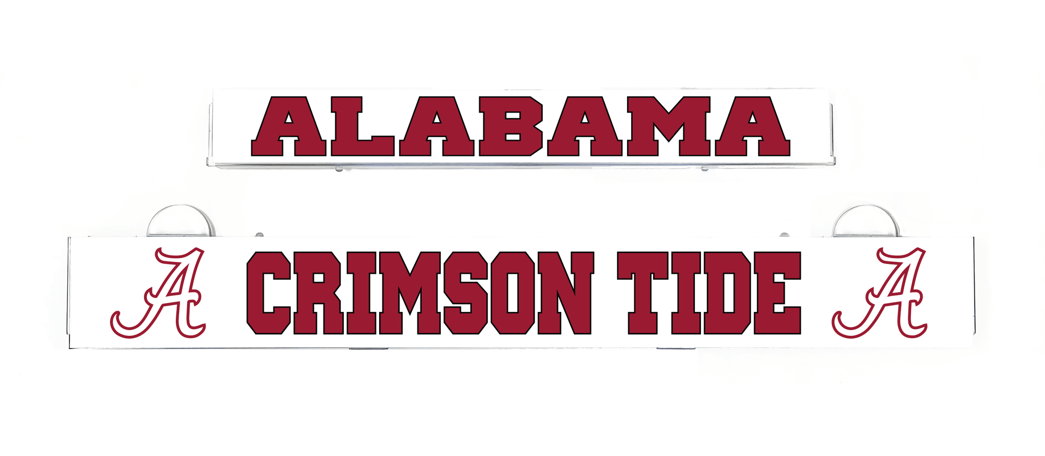 Alabama Crimson Tide Rahmenlose Randlose Wanduhr Schöne