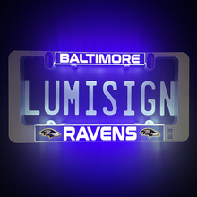 Load image into Gallery viewer, BALTIMORE RAVENS Inserts + LUMISIGN Frame (Bundle)
