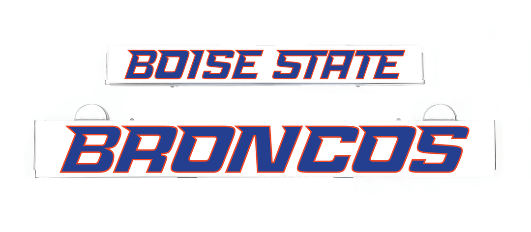 Boise State Broncos LumiSign insert with BOISE STATE and BRONCOS logos