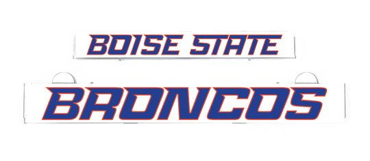 Boise State Broncos LumiSign insert with BOISE STATE and BRONCOS logos