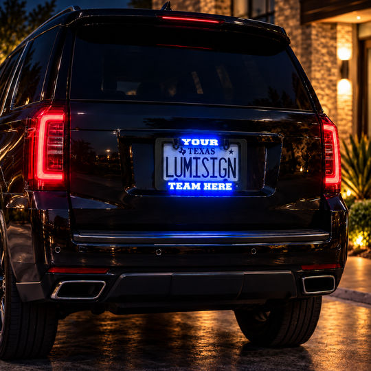 CUSTOM Black Inserts + LUMISIGN Frame (Bundle)