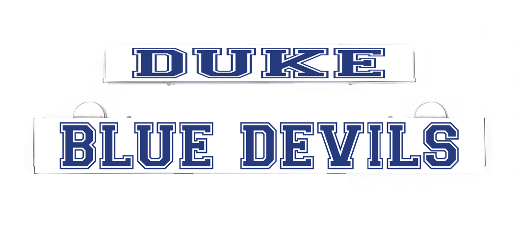 DUKE BLUE DEVILS Inserts for LumiSign (Frame Not Included)