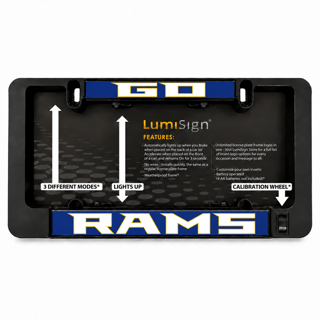 RAMS Inserts + LUMISIGN Frame (Bundle)
