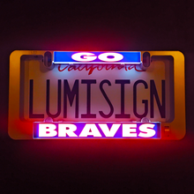 Load image into Gallery viewer, GO BRAVES Inserts for LumiSign (Frame Not Included)
