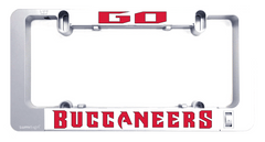 Buccaneers LumiSign insert with red team wordmark on light background