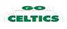 GO Celtics light-up insert with green GO and CELTICS lettering