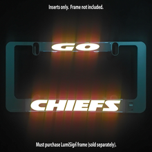 Load image into Gallery viewer, GO CHIEFS Inserts for LumiSign (Frame Not Included)

