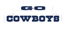 Load image into Gallery viewer, GO COWBOYS Inserts for LumiSign (Frame Not Included)
