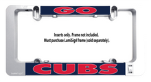 Load image into Gallery viewer, GO CUBS Inserts for LumiSign (Frame Not Included)
