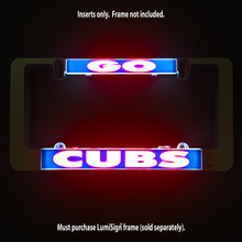 Load image into Gallery viewer, GO CUBS Inserts for LumiSign (Frame Not Included)
