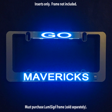 Load image into Gallery viewer, GO MAVERICKS Inserts for LumiSign (Frame Not Included)
