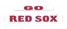 LumiSign Red Sox insert strips with “RED SOX” lettering and team icons