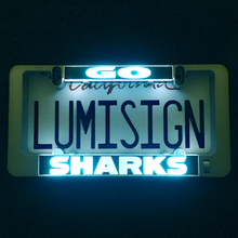 Load image into Gallery viewer, GO SHARKS Inserts for LumiSign (Frame Not Included)
