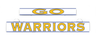 GO WARRIORS LumiSign insert strip with team lettering