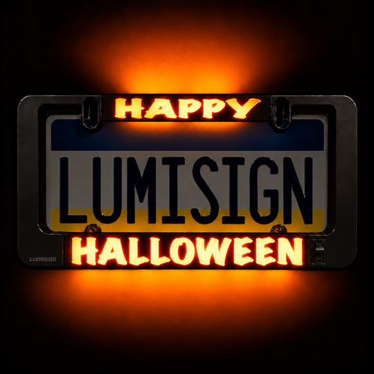 HAPPY HALLOWEEN Inserts + LUMISIGN Frame (Bundle)