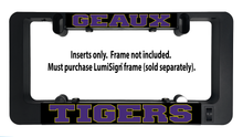 Load image into Gallery viewer, LSU TIGERS Inserts for LumiSign (Frame Not Included)
