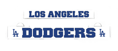 Los Angeles Dodgers LumiSign insert strip with “LOS ANGELES” and “DODGERS” text