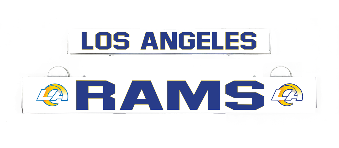 Los Angeles Rams LumiSign insert graphic