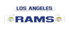 Los Angeles Rams LumiSign insert graphic