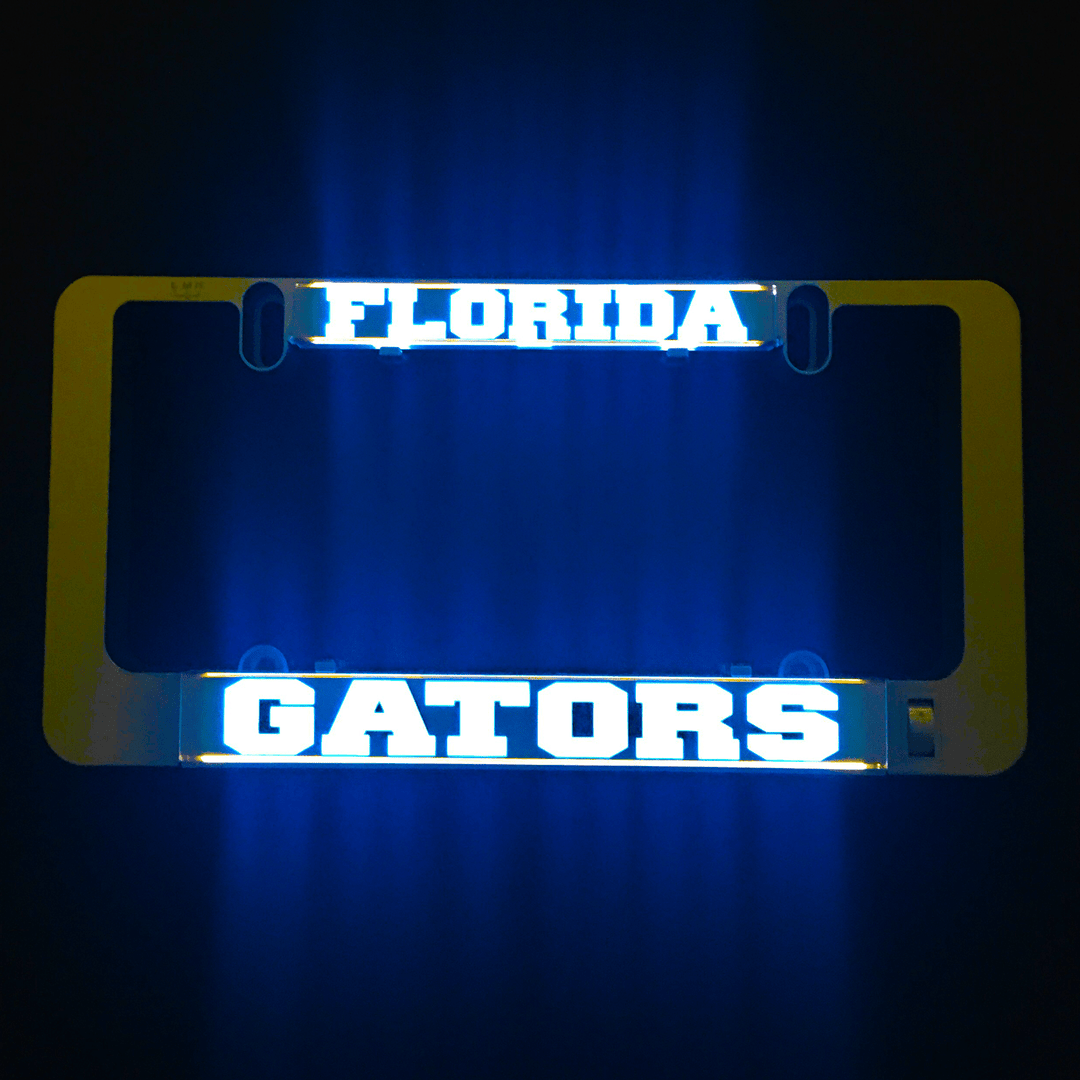 Florida Gators LumiSign insert with blue FLORIDA text and white GATORS lettering