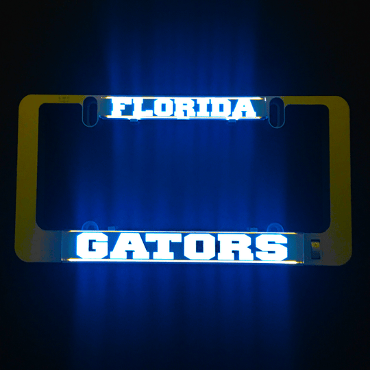 Florida Gators LumiSign insert with blue FLORIDA text and white GATORS lettering