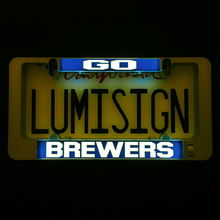 Load image into Gallery viewer, GO BREWERS Inserts for LumiSign (Frame Not Included)

