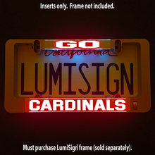 Load image into Gallery viewer, GO CARDINALS Inserts for LumiSign (Frame Not Included)
